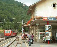 Het station van Fiesch